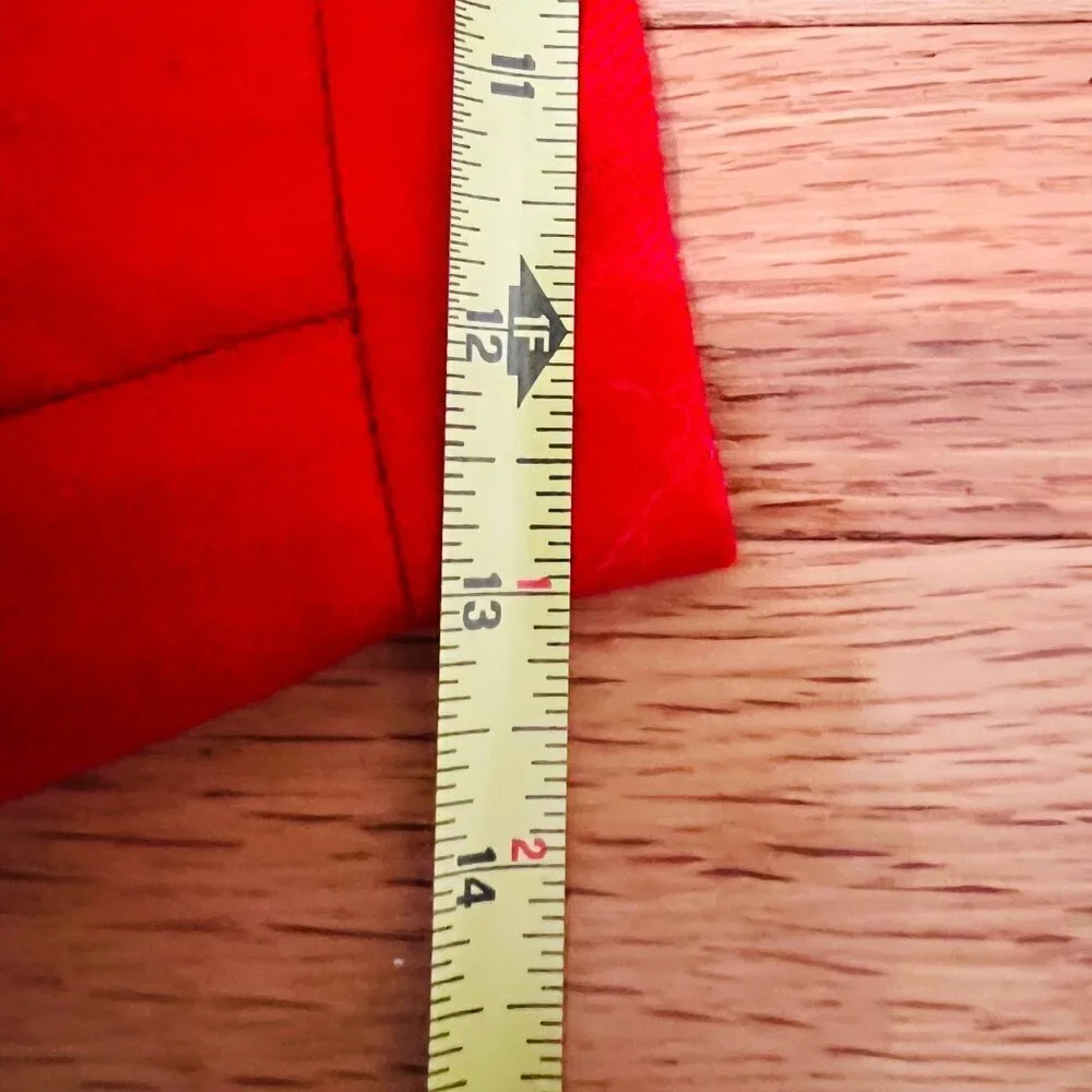 Dean's Of Scottland Wool Skirt Sz 4True Vintage, Pure Wool Skirt, Red, Plaid. - Picture 2 of 11